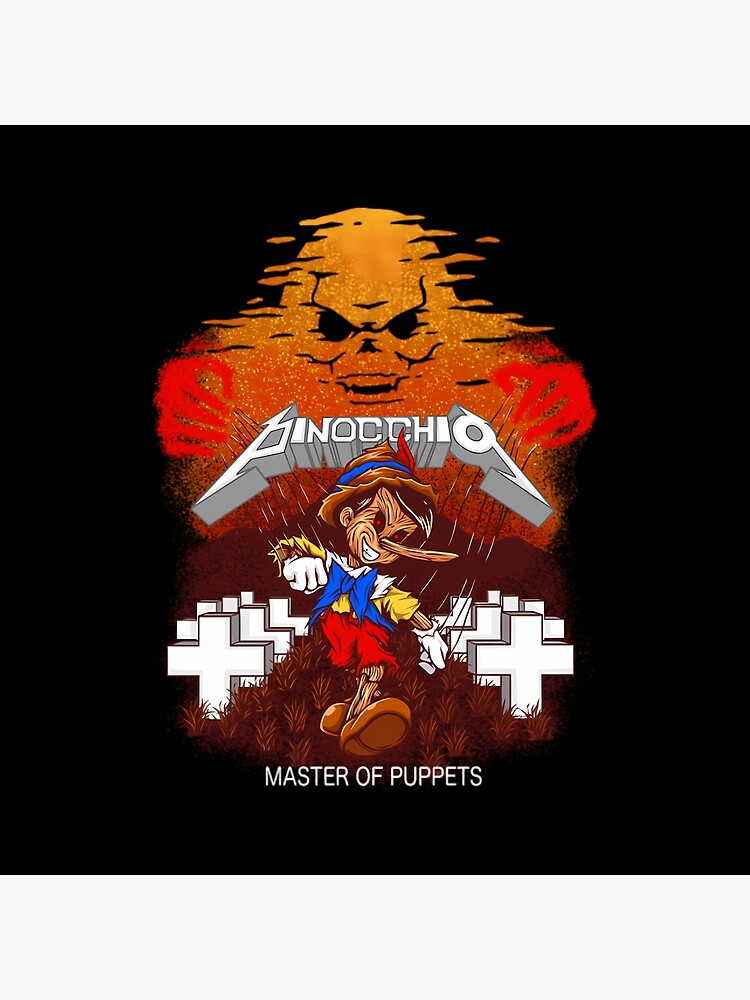Master Of Puppets By Opoyostudio Throw Pillow - Image 2