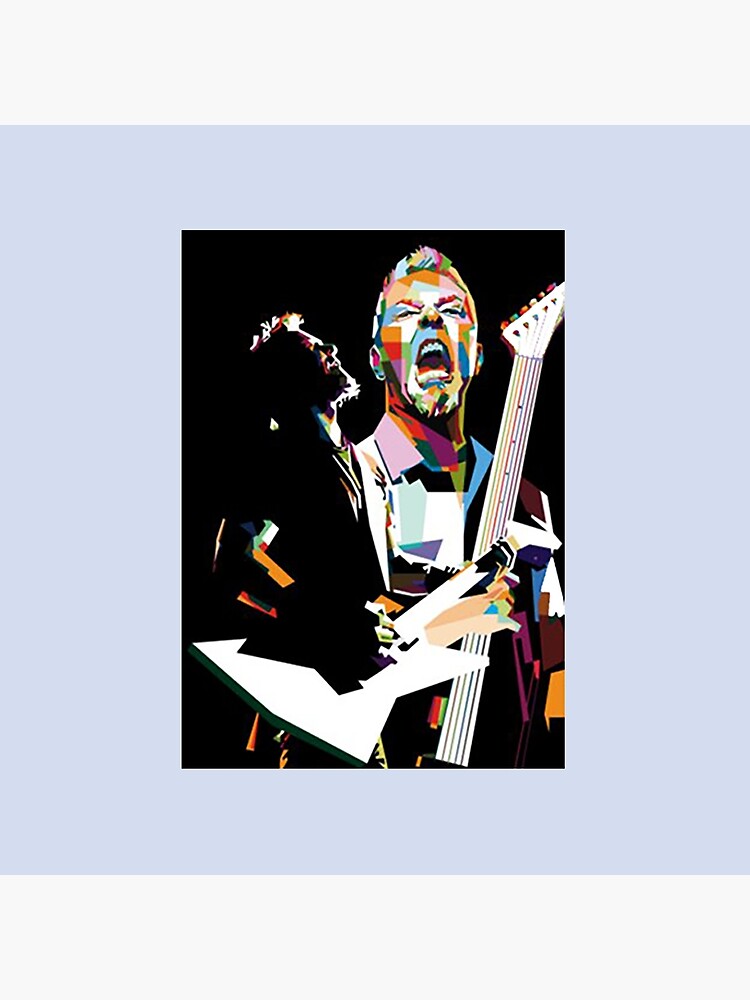James Hetfield Hot Idea Throw Pillow - Image 2