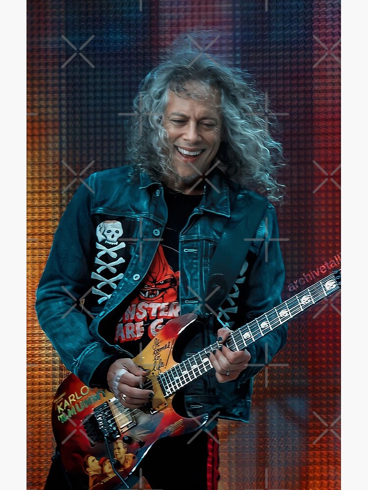 Kirk Hammett Energy Shower Curtain - Image 2