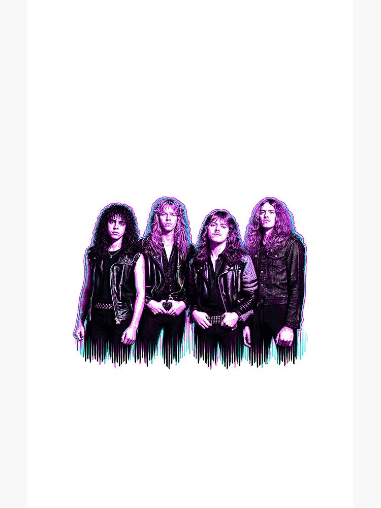 Metallica Band Shower Curtain - Image 2