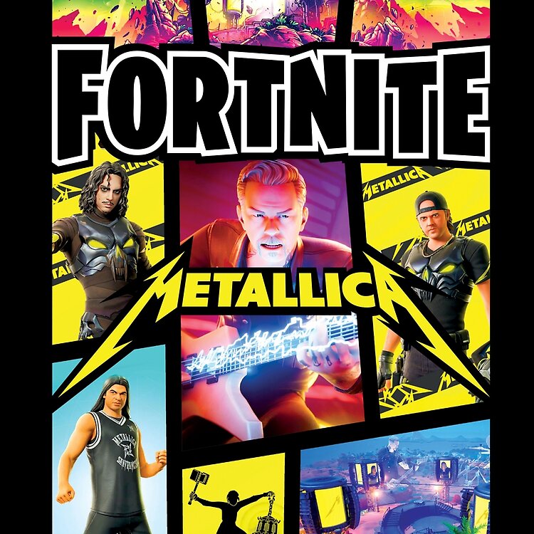 Fortnite Metallica Tote Bag - Image 2