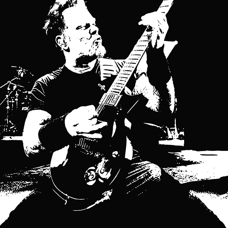Shadow James Hetfield Tote Bag - Image 2