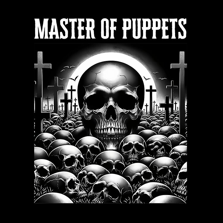 Master Of Puppets Basic Design Tote Bag - Image 2