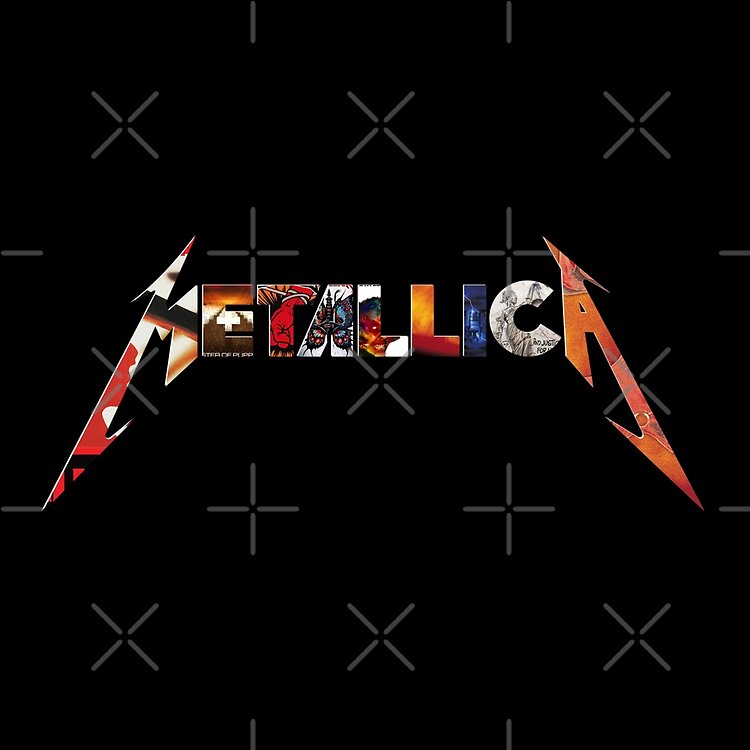 Metallica Album Art Collage Tote Bag - Image 2