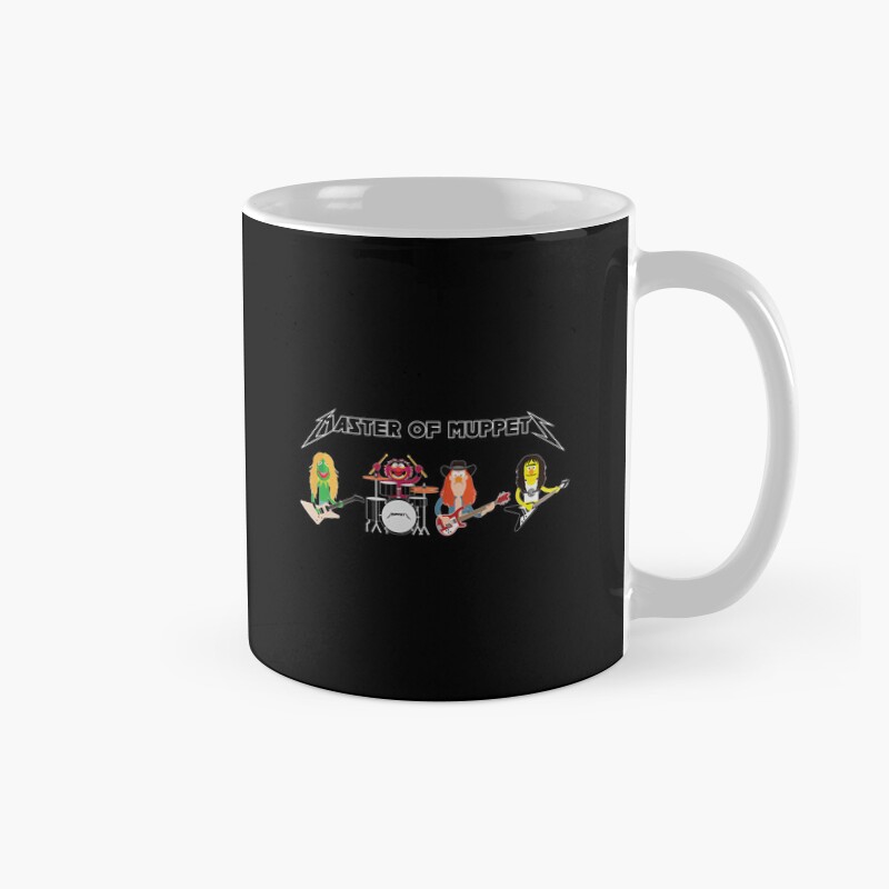 Muppets As Metallica Band Mug