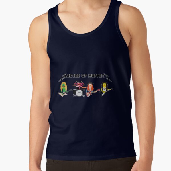Muppets As Metallica Band Tank Top - Image 5