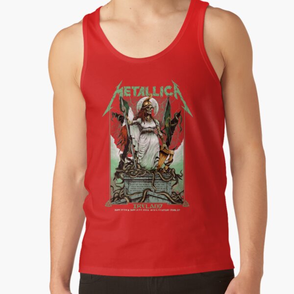 Ireland Heavy Metal Concert Skull Tour Shirt Tank Top - Image 4