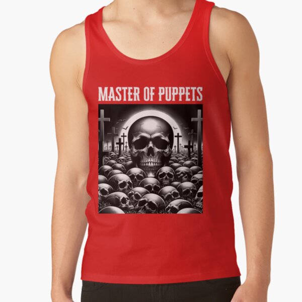 Master Of Puppets Basic Tank Top - Image 4