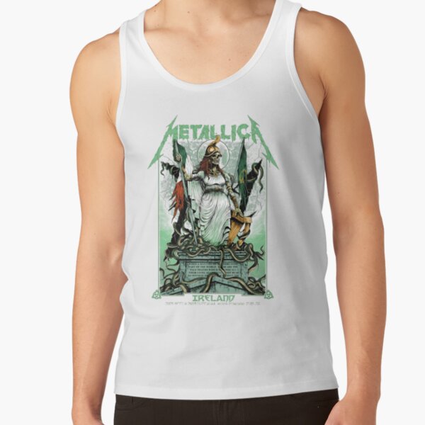 Ireland Heavy Metal Concert Skull Tour Shirt Tank Top - Image 2