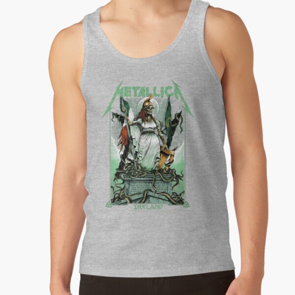 Ireland Heavy Metal Concert Skull Tour Shirt Tank Top - Image 3