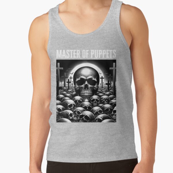 Master Of Puppets Basic Tank Top - Image 3