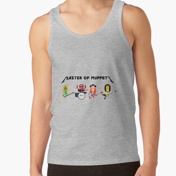 Muppets As Metallica Band Tank Top - Image 3