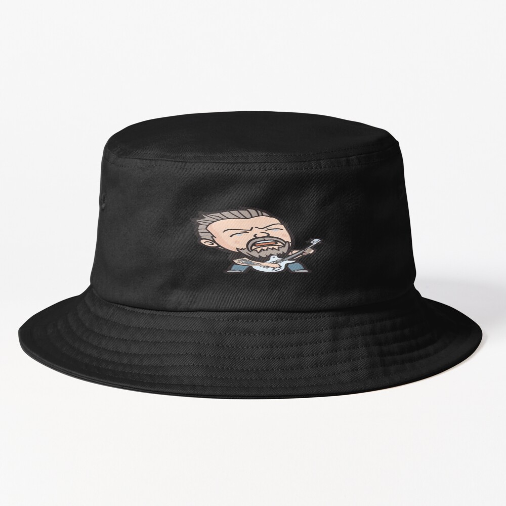 James Hetfield Cartoon Bucket Hat