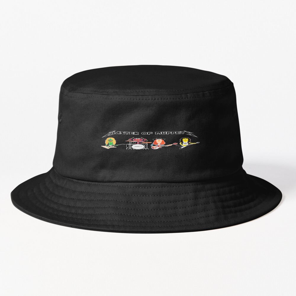 Muppets As Metallica Band Bucket Hat