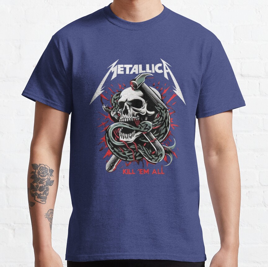 Mettaliica Kill ‘Em All T-Shirt - Image 4