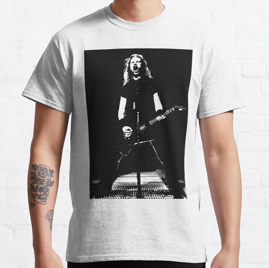 New Design Shadow James Hetfield T-Shirt - Image 7