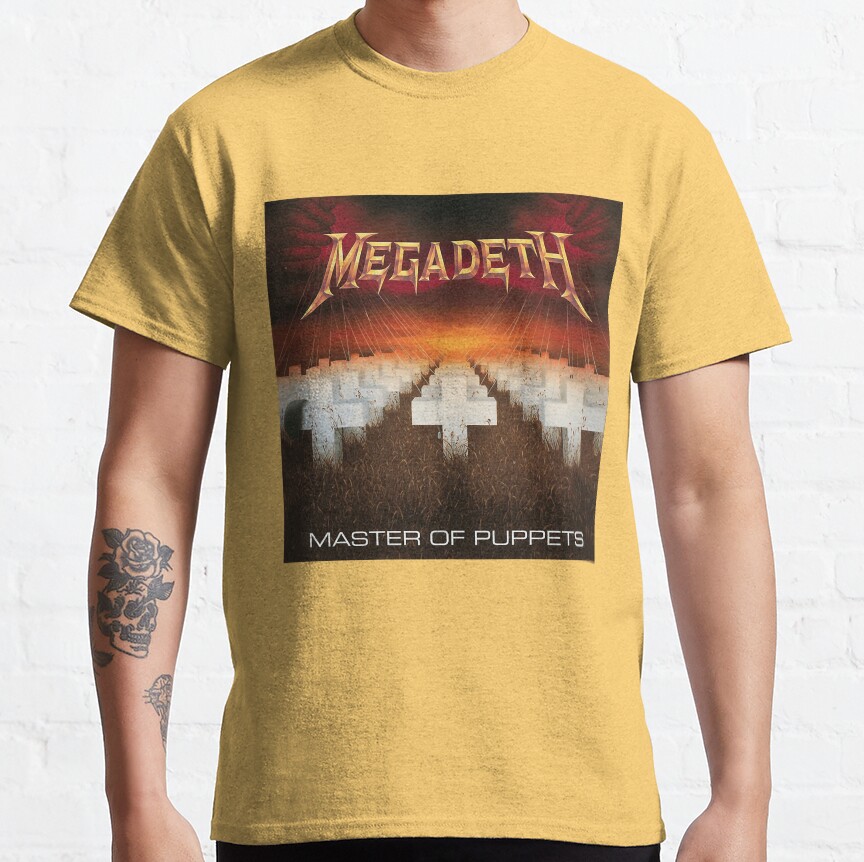 Megadeth Master Of Puppets T-Shirt - Image 3