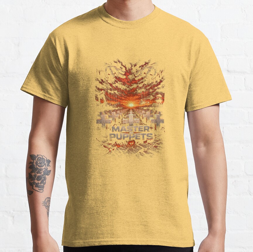 Sad But True Double Skull Mirror Art T-Shirt - Image 5