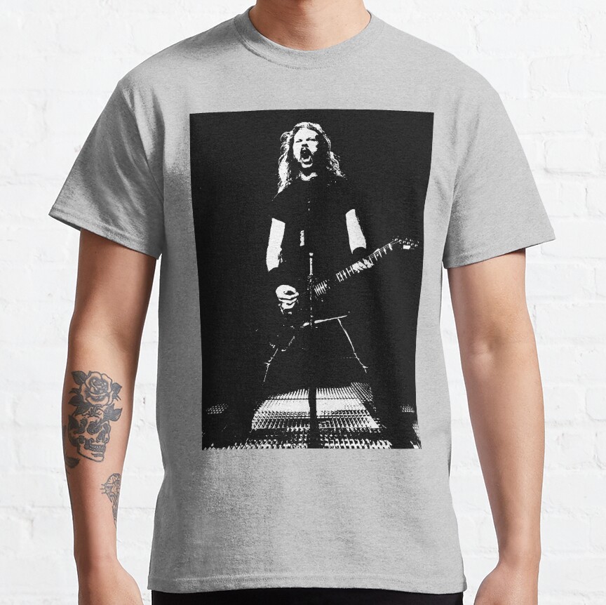 New Design Shadow James Hetfield T-Shirt - Image 6