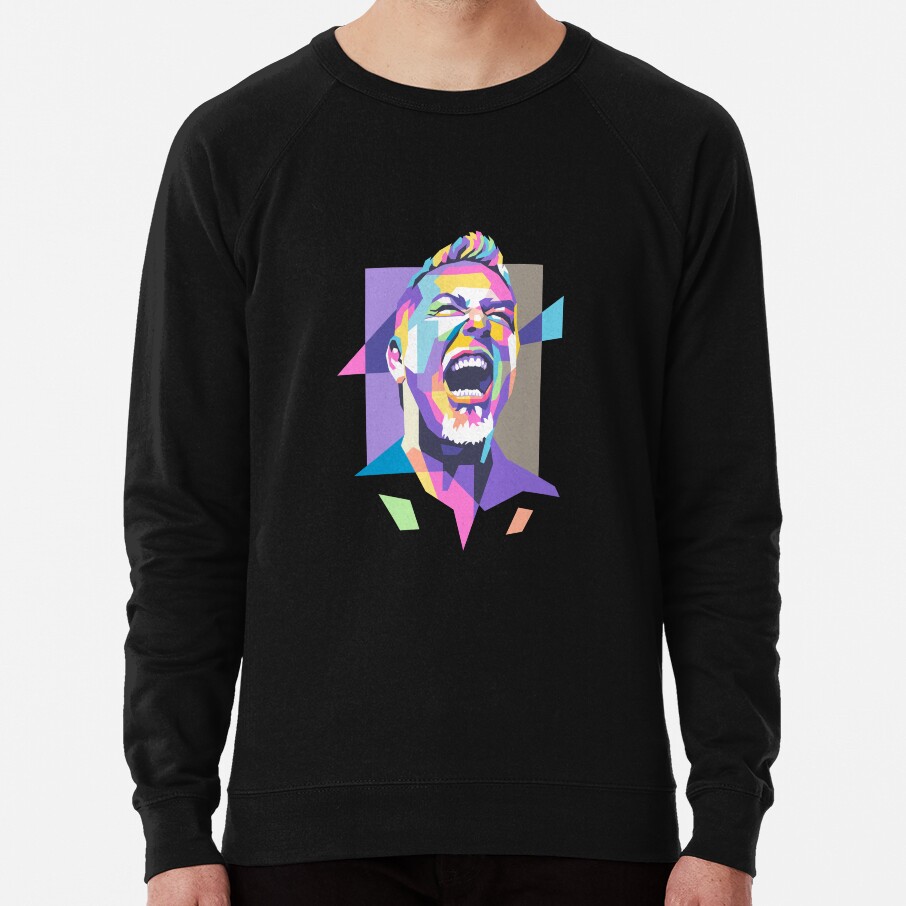 James Hetfield In Wpap Sweatshirt - Image 4