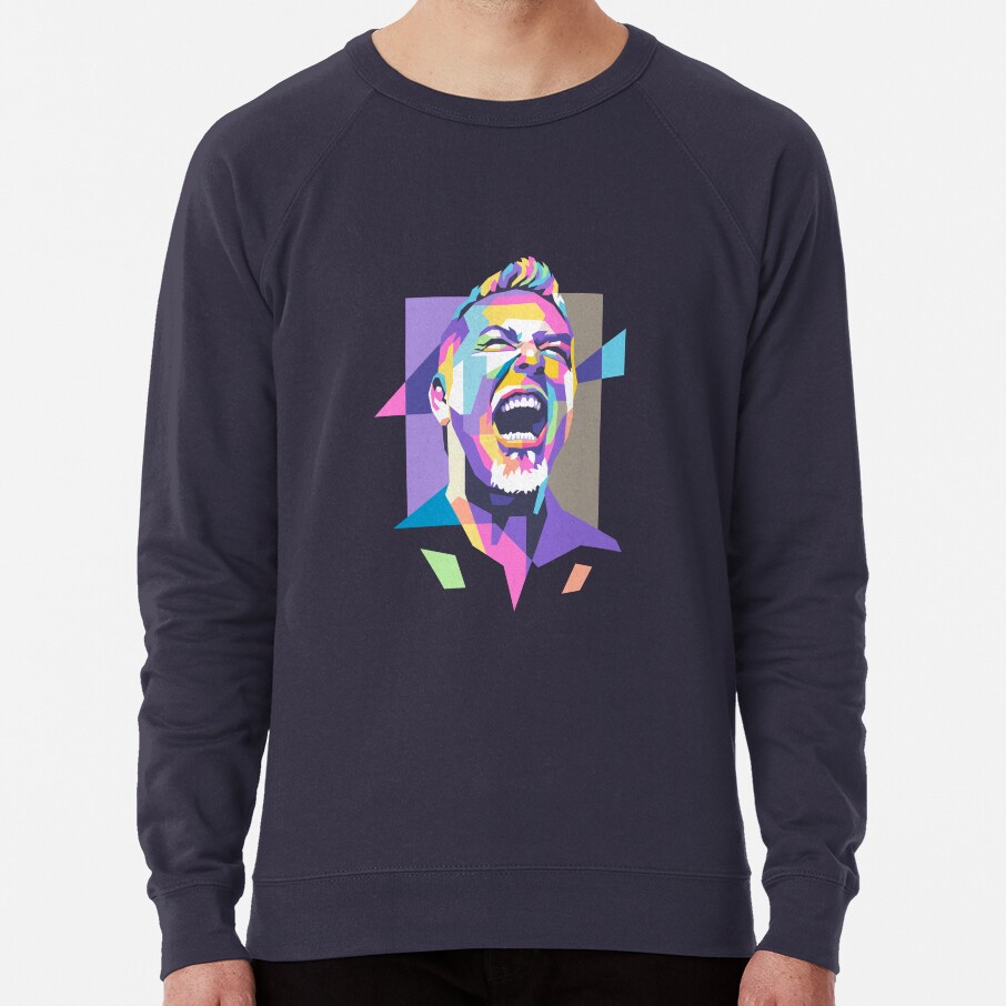 James Hetfield In Wpap Sweatshirt - Image 3