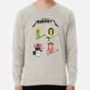 ssrcolightweight sweatshirtmensoatmeal heatherfrontsquare productx1000 bgf8f8f8 1 - Metallica Uk Store