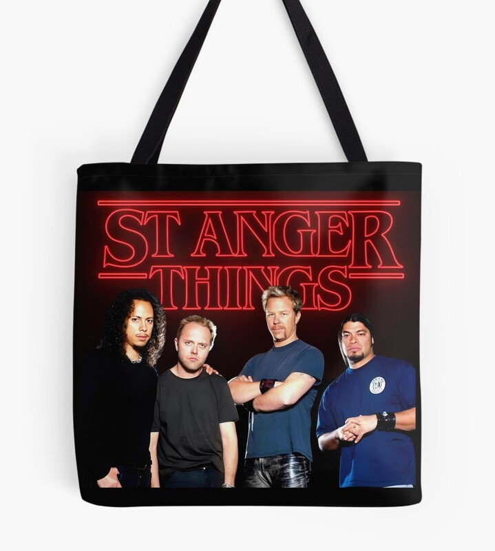 St Anger Things Tote Bag