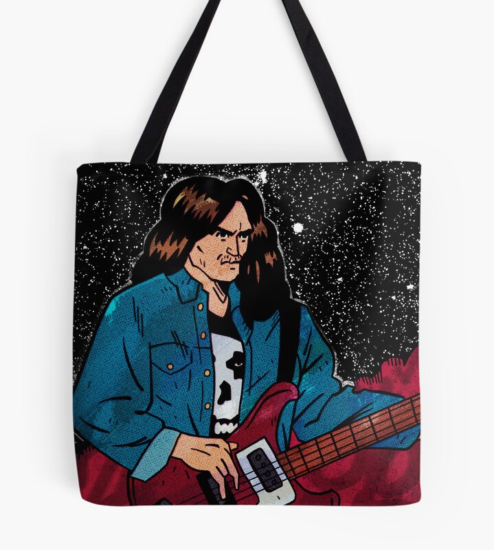 Cliff Metallica Design Tote Bag