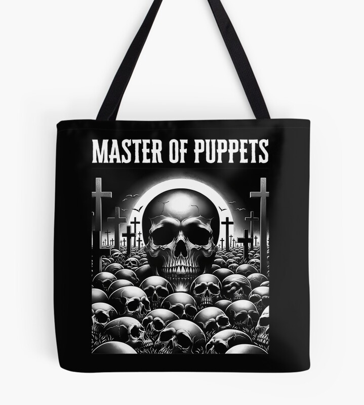 Master Of Puppets Basic Design Tote Bag