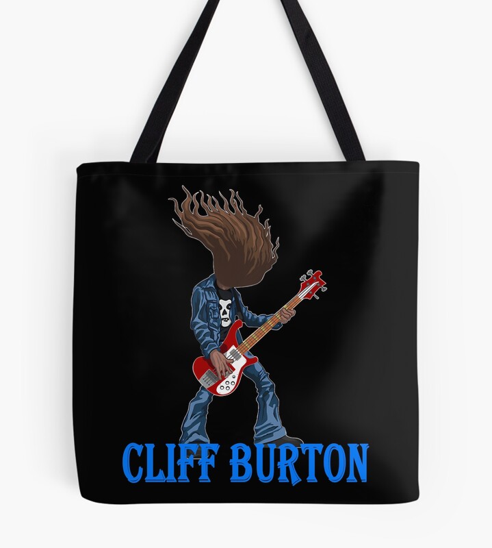 Cliff Burton Tote Bag