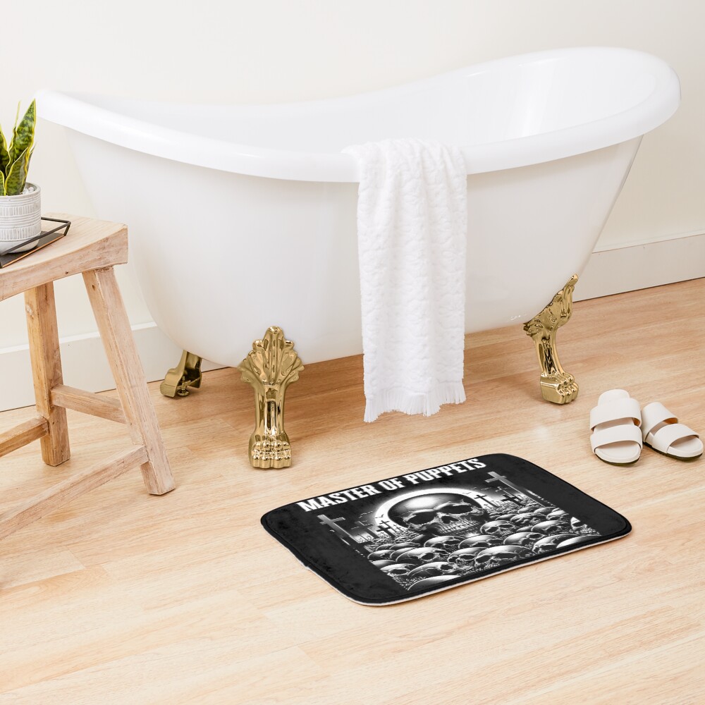 Master Of Puppets Basic Design Bath Mat - Image 2