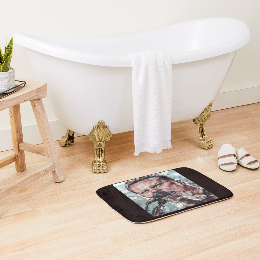James Hetfield Painting Bath Mat - Image 2