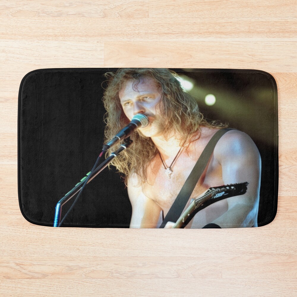 James Hetfield Art Bath Mat