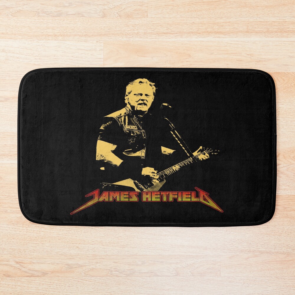 James Hetfield Hot Design Bath Mat