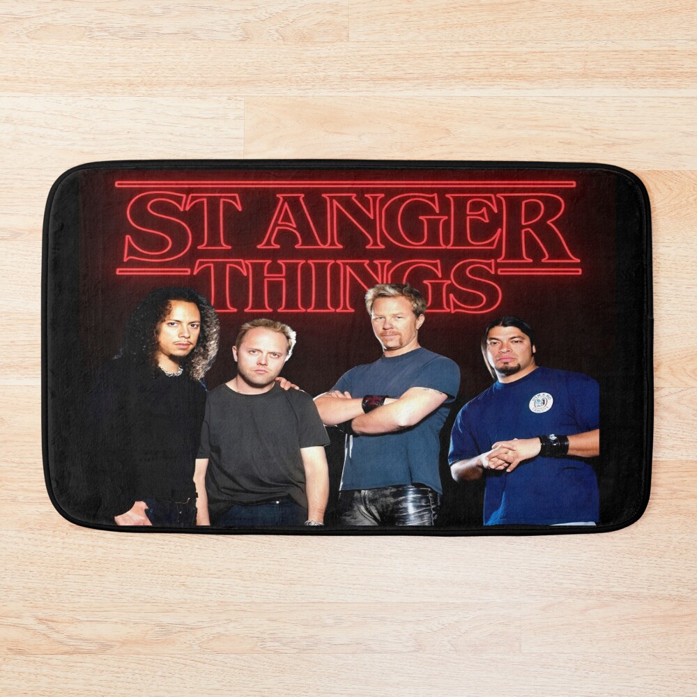 St Anger Things Bath Mat