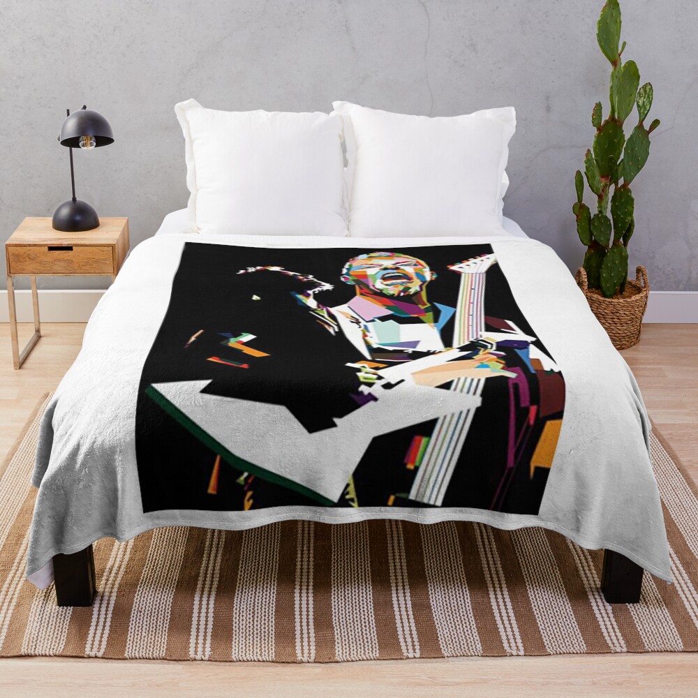 James Hetfield Throw Blanket