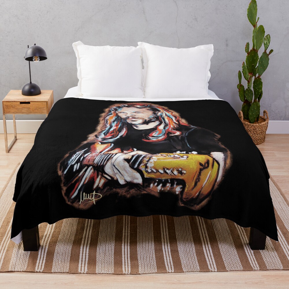 James Hetfield 1 Melanie D Transparent Throw Blanket