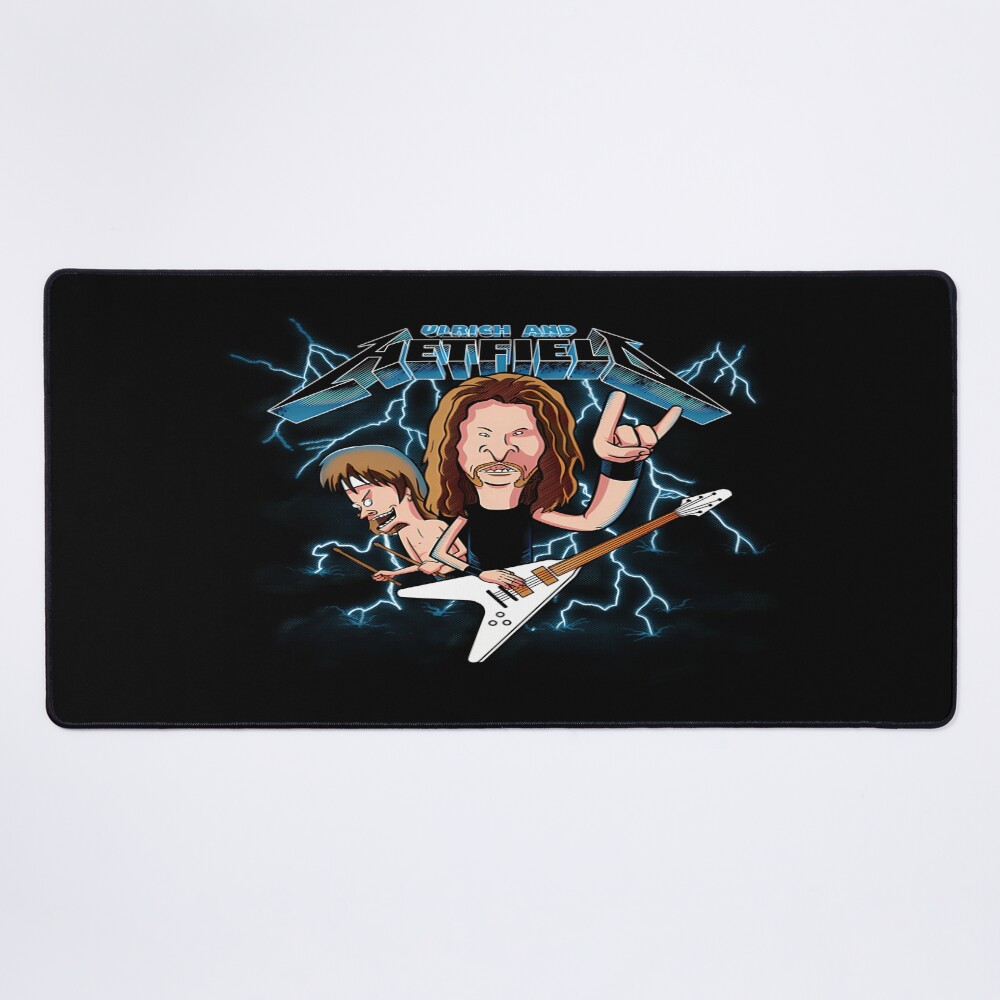 Ulri Ch And Hetf Ield Mouse Pad