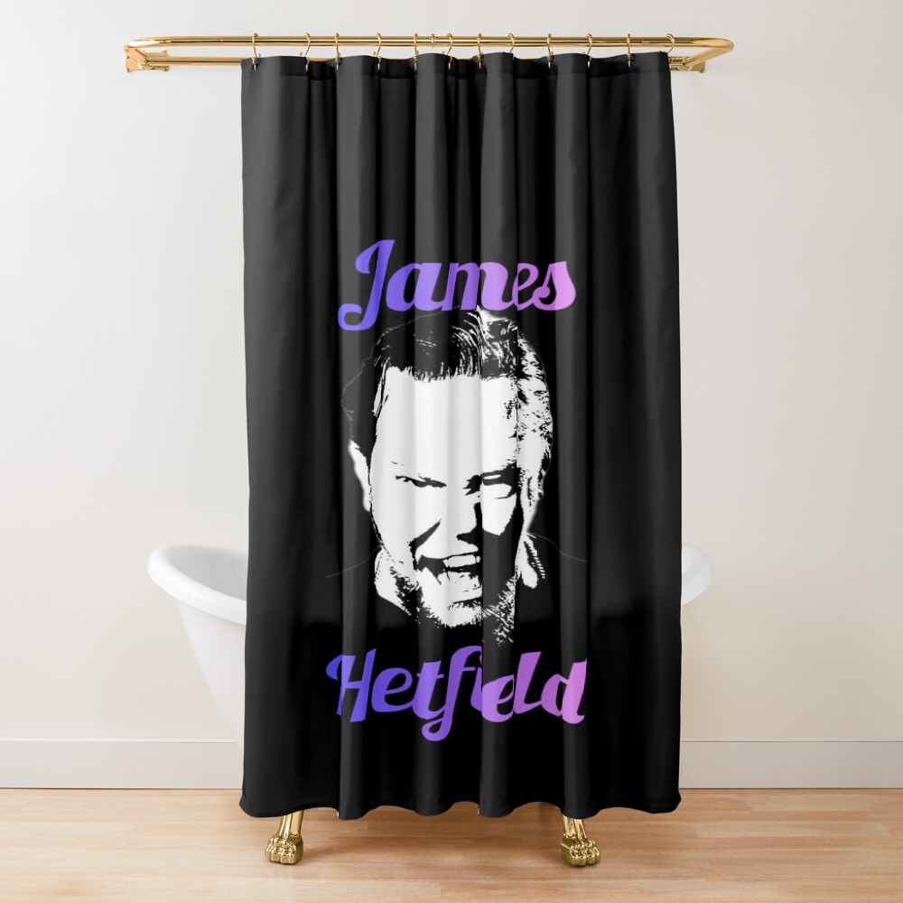 James Hetfield Shower Curtain