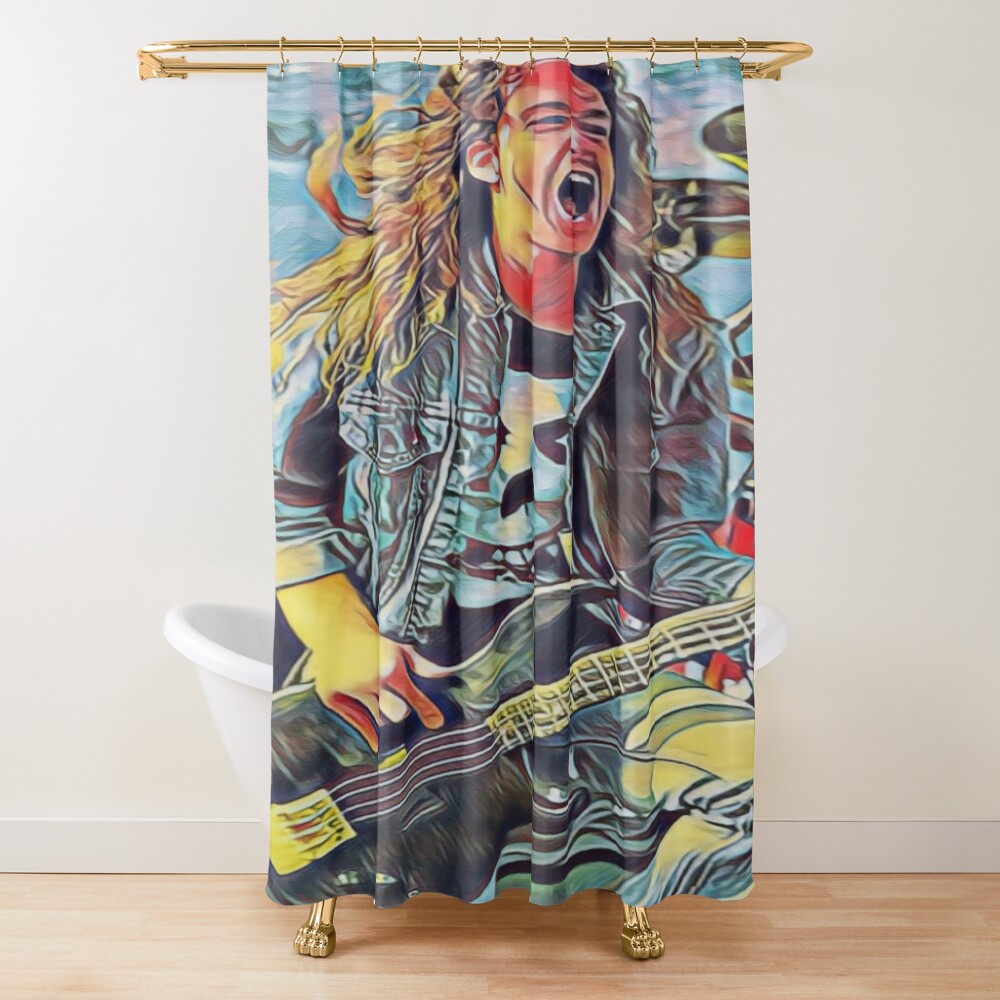 New Arrival Design Cliff Shower Curtain