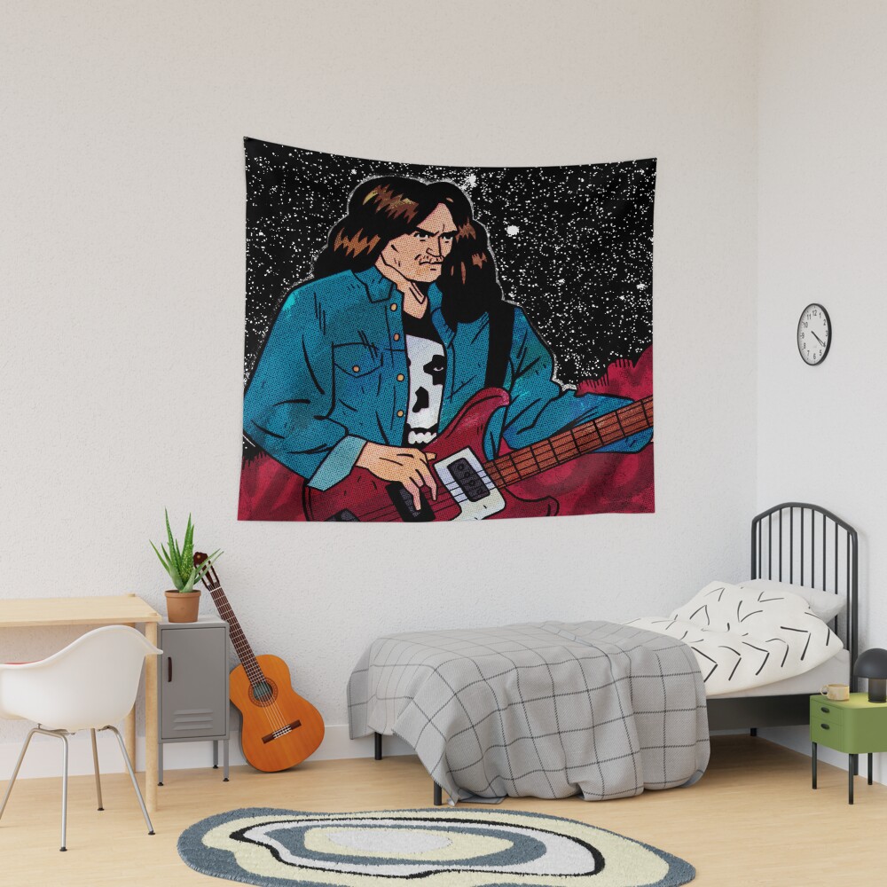 Cliff Metallica Design Tapestry
