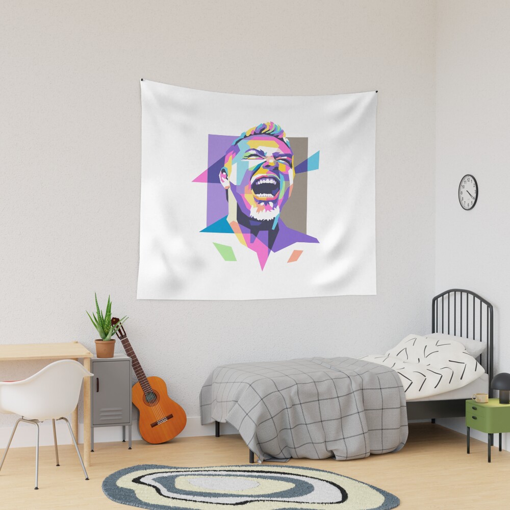 James Hetfield In Wpap Tapestry
